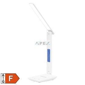   Home LA 10 Q asztali lámpa vezeték nélküli töltővel, 600 lm, 6 W, 5 fokozat, vezeték nélküli Qi töltő (max. 10 W)