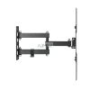 Home LCDH 291 LCD/LED TV fali tartó, 23” - 55” képernyőméretig, max. 30 kg teherbírás, teljesen mozgatható, fali rögzítő elemek tartozékok