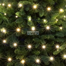   Home LED508DWW DOT LED-es fényfüzér, kül- és beltéri kivitel, 500 db melegfehér LED, 8 világítási mód, 50 m füzérhossz