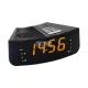 HOME LTCR 02 digitális, LED ébresztőóra rádióval, borostyán sárga kijelző, 10 állomás memória, ébresztés, hálózati tápellátás