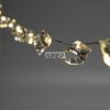 Home ML 21/WW micro LED-es kristály fényfüzér, 1,9 m / 20 db melegfehér LED, állófényű, átlátszó vezeték, elemes, beltéri kivitel