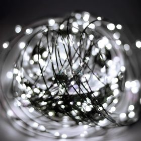   HOME ML1500WH micro LED-es fényfüzér, 150 m, 1500db hidegfehér micro LED, 8 program, időzítés, hálózati adapter, távirányító, kül- és beltéri kivitel