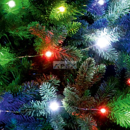 Home ML26M micro LED fényfüzér, beltéri kivitel, 20 db színes micro LED, 1,9 m füzérhossz, elemes