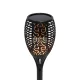 Home MX 300 napelemes kerti fáklya, 72 LED, automatikus, napelem és töltő, időjárásálló