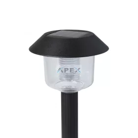   Home MX 760 napelemes kerti lámpa, 8 óra üzemidő, napelem és töltő, automatikus, 1 fehér LED, időjárásálló