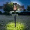 Home MX301 napelemes kerti fáklya, 12 db sárga SMD LED, fáklyaláng effektus, műanyag, 110 g, 12 db/display