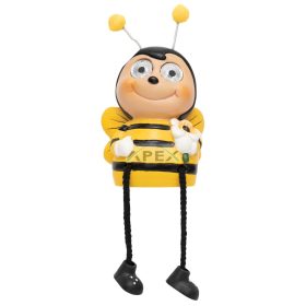   Home MX644 napelemes kerti lámpa, méhecske forma, 2 db hidegfehér LED, políresin, 40 mAh akkumulátor (NiMH), kültéri, beltéri