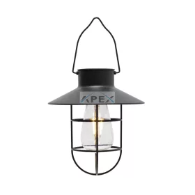   Home MX655 napelemes kerti lámpa, 6 db-os display, 1 db melegfehér filament LED, műanyag, 160 g