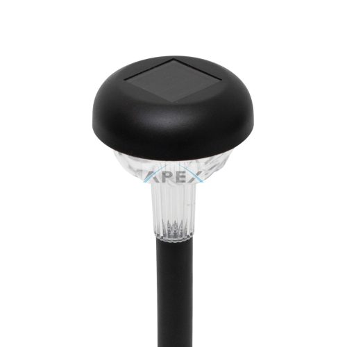 Home MX761 napelemes kerti lámpa, 1 db színváltó LED, akkumulátor, leszúrható, műgyanta, 15db-os display