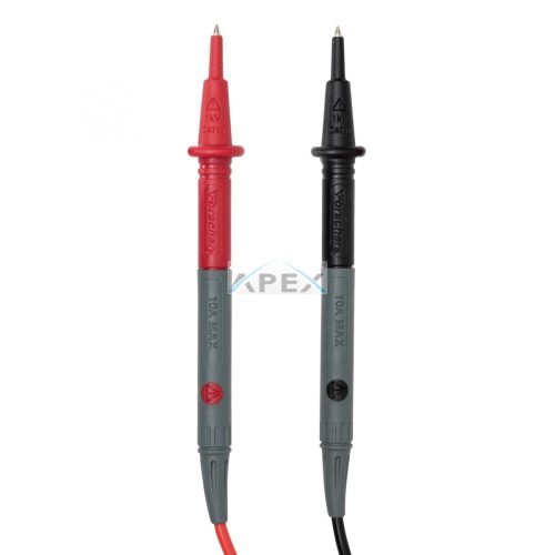 Home MZ 3S mérőzsinór szilikon szigeteléssel, hajlékony, lágy, tartós, ~145 mm markolat, 1000VCATII/1000VCATIII/ 600VCATIV, 10 A max. terhelhetőség