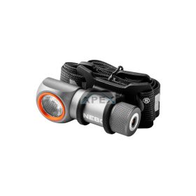   NEBO NEB-HLP-1008-G EINSTEIN 600+ fejlámpa, 600 lm - 60 lm, 90 m, 4 funkció, IPX6, USB-C