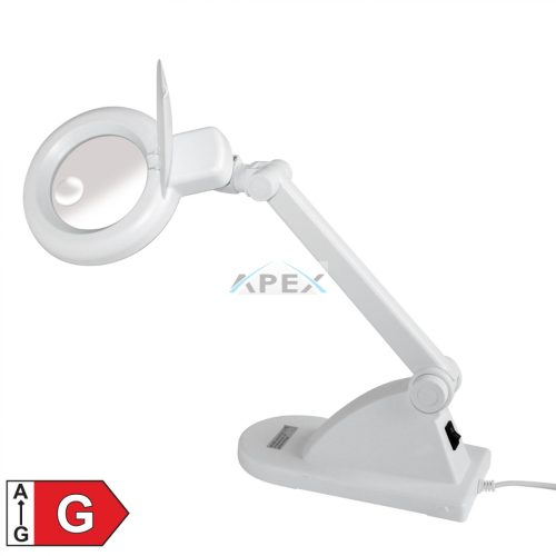 Home NKL 022 nagyítós lámpa, 12 W, 450 lm, 3 dioptria nagyítás, 12 dioptria másodlagos lencse