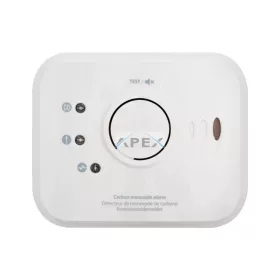   FireAngel NM-CO-10X-INT szén-monoxid vészjelző, beépített, nem cserélhető lítium elem, 10 év várható üzemidő, W2-modulal hálózatba kapcsolható, fehér