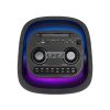 SAL PAR2400BT party hangdoboz, 160 Watt, beépített akkumulátor és LED fény, Bluetooth, USB/microSD zenelejátszás, gitár és mikrofon bemenetek, 2-utas, 3 hangszóró