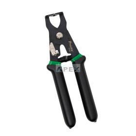   Pro'sKit PM-386 professzionális kábelkötegelő vágó és fogó, kétféle vágási módszer, ergonomikus markolat