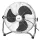 Home PVR 35 padlóventilátor, 60 W, 3 fokozat, 35 cm-es lapátátmérő, állítható fejdőlésszög, fém lapátok, fém rács