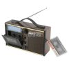 SAL RRT 11B retro kazettás rádió, multimédia lejátszó, kazettás magnó, beépített mikrofon, hangrögzítés, AUX, USB/MicroSD