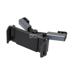   SAL SA066 autós mobiltartó, mobiltelefonhoz, táblagéphez, 4.7-12.9” képátlóig, hátsó utasok számára, fejtámlára szerelhető