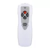 Home SFR 40 3D álló ventilátor, 60 W, 3 fokozat, 40 cm-es lapátátmérő, 3D-s oszcillálás, távirányító, átlátszó lapát, LED kijelző, fehér