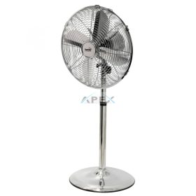   Home SFS 40 álló fém ventilátor, 45 W, 3 fokozat, 40 cm-es lapátátmérő, fém lapátok, 85°-os oszcillálás