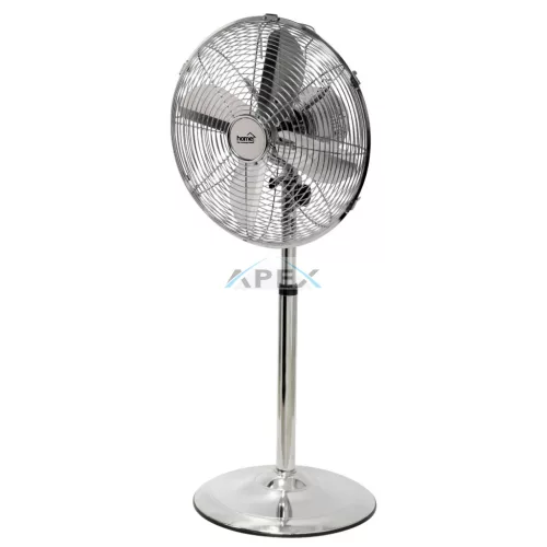 Home SFS 40 álló fém ventilátor, 45 W, 3 fokozat, 40 cm-es lapátátmérő, fém lapátok, 85°-os oszcillálás