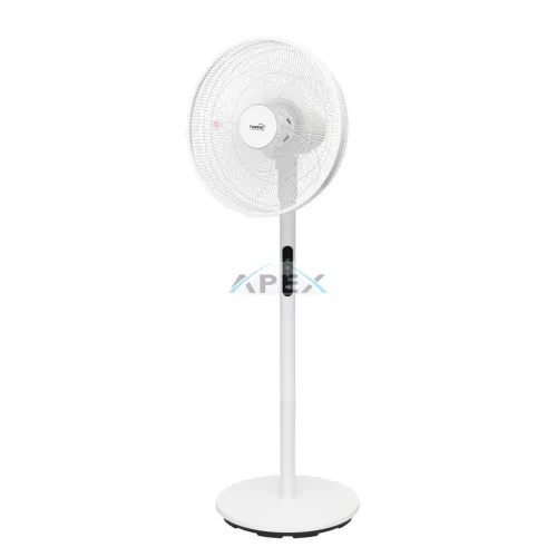 Home SFT40R állóventilátor 3in1, 60 W, 40 cm névleges lapátátmérő, 5 lapát, 4 fokozat, érintőgomb, távirányító, állítható magasság és dőlésszög, LED kijelző