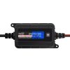 Home SMC20 SMART akkumulátortöltő, 6-12V/2A, LCD kijelző, teljesen automatikus, minden elterjedt akkutípushoz, digitális kijelző, karbantartó töltés, kétféle csatlakozókábel