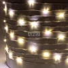 Home SML100WW micro LED fényfüzér, 5 méter, napelemes, kül- és beltéri kivitel, 100 db melegfehér micro LED