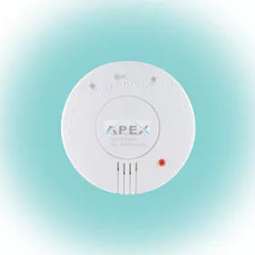 Home SMO 01 füstérzékelő, elemes, 85 dB, LED, fehér