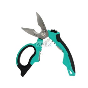   Pro’sKit SR-335 professzionális vágóolló, vág, csupaszol, présel, max.100mm2 kábelkeresztmetszetig