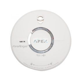   FireAngel ST-622-INT kombinált hő- és optikai füstérzékelő, Thermoptek technológia, beépített, nem cserélhető lítium elem, 10 év várható üzemidő, fehér