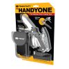 True Utility Handyone, TU181, 18 in 1, 7 cm penge, mágneses bitfej tartó, 9 féle bitfej, rozsdamentes acélváz, eluxált alumínium fogantyú