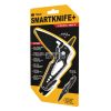 True Utility Smartknife+, TU6869, 15 in 1, mágneses bitfej tartó, kábelcsupaszoló, homokfúvott rozsdamentes acél, 5,5 cm penge