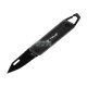 True Utility Modern Keychain Knife, TU7060N, 4 cm rozsdamentes acél penge, multifunkcionális, eloxált alumínium markolat