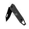 True Utility Modern Keychain Knife, TU7060N, 4 cm rozsdamentes acél penge, multifunkcionális, eloxált alumínium markolat