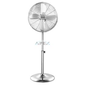   Techwood TVI-455 fém álló ventilátor, 40 cm-es lapátátmérő, 50 W, 3 sebesség, oszcillálás, hálózati tápellátás