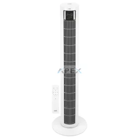   HOME TWFR100C oszlopventilátor, 60 W, 4 üzemmód, 4 fokozat, oszcillálás, LED kijelző, távirányító