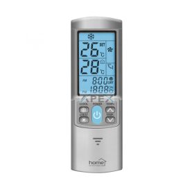   Home URC 2000AC/SL univerzális légkondicionáló távirányító, 2000 működtető kód, 10000 típushoz, SMART elalvásmód, márka szerinti kézi beállítás