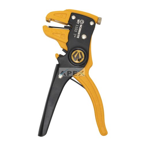 WORKSITE WT1153 kábelcsupaszoló és vágó, 0.5-6mm2 vezetékhez, automatikus önbeálló szerkezet