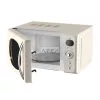 Zilan ZLN1245 retró mikrohullámú sütő, 700 W, 20 liter, 6 fokozat, LED kijelző, gyerekzár, elektronikus vezérlő, bézs