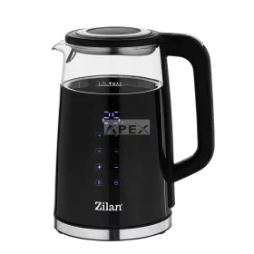   Zilan ZLN7859 vízforraló, max. 2200 W, 1,7 literes, rejtett fűtőszál, digitális kijelző