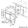 Bosch SPI2HKS02E Serie | 2 Félig beépíthető mosogatógép | 10 teríték