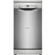 BOSCH SPS2HKI55E Serie | 2 Szabadonálló mosogatógép 45 cm, Ujjlenyomatmentes, szálcsiszolt