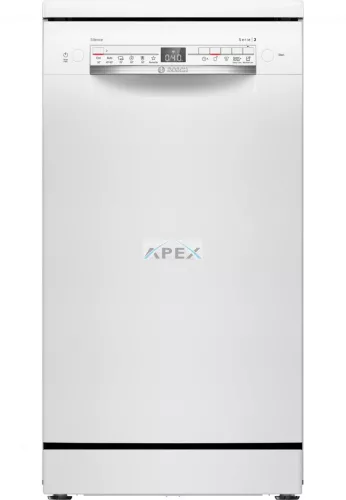 BOSCH SPS2HKW55E Serie | 2 Szabadonálló mosogatógép 45 cm, Fehér