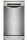 BOSCH SPS4EMI17E Serie | 4 Szabadonálló mosogatógép 45 cm, Ujjlenyomatmentes, szálcsiszolt