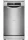 BOSCH SPS6EMI21E Serie | 6 Szabadonálló mosogatógép 45 cm, Ujjlenyomatmentes, szálcsiszolt