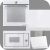 Gorenje Simplicity BOS6737SYW hőlégkeveréses sütő + GI6421SYW indukciós főzőlap + BM235G1SYW grilles mikrohullámú sütő + WHI649EXGW Döntött fali páraelszívó fehér színben