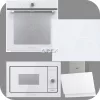 Gorenje Simplicity BOS6737SYW hőlégkeveréses sütő + ECT643SYW üvegkerámia főzőlap + BM235G1SYW grilles mikrohullámú sütő + WHI649EXGW Döntött fali páraelszívó fehér színben
