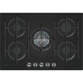   NEFF T27PIQ4S0 N 70 Gáz főzőlap 75 cm Edzett üveg, Fekete