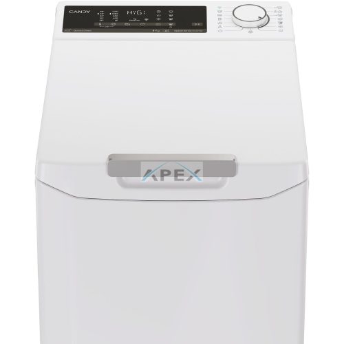 Candy TCA284TM5-S ProWash 500 Felültöltős mosógép 8kg max 1200ford/perc